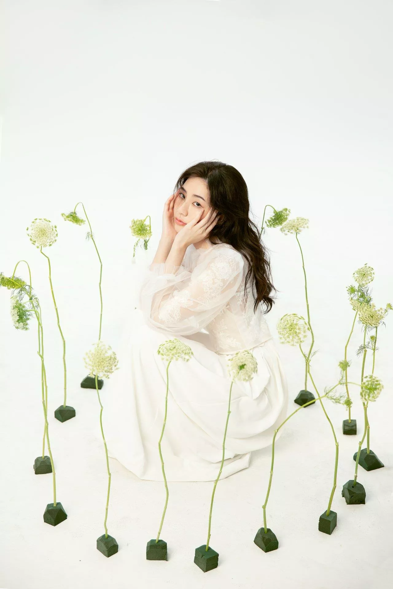 輕婚紗攝影棚內婚紗攝影森林系婚紗自然小清新-8-單純的美好