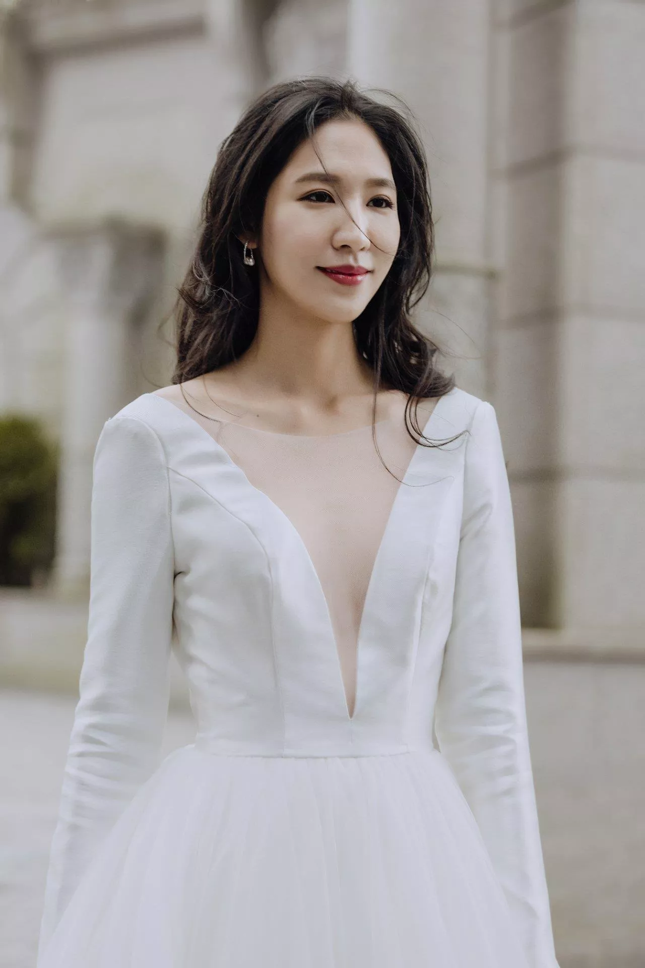 INGE2445-輕婚紗⌈適合#家宴#拍照⌉