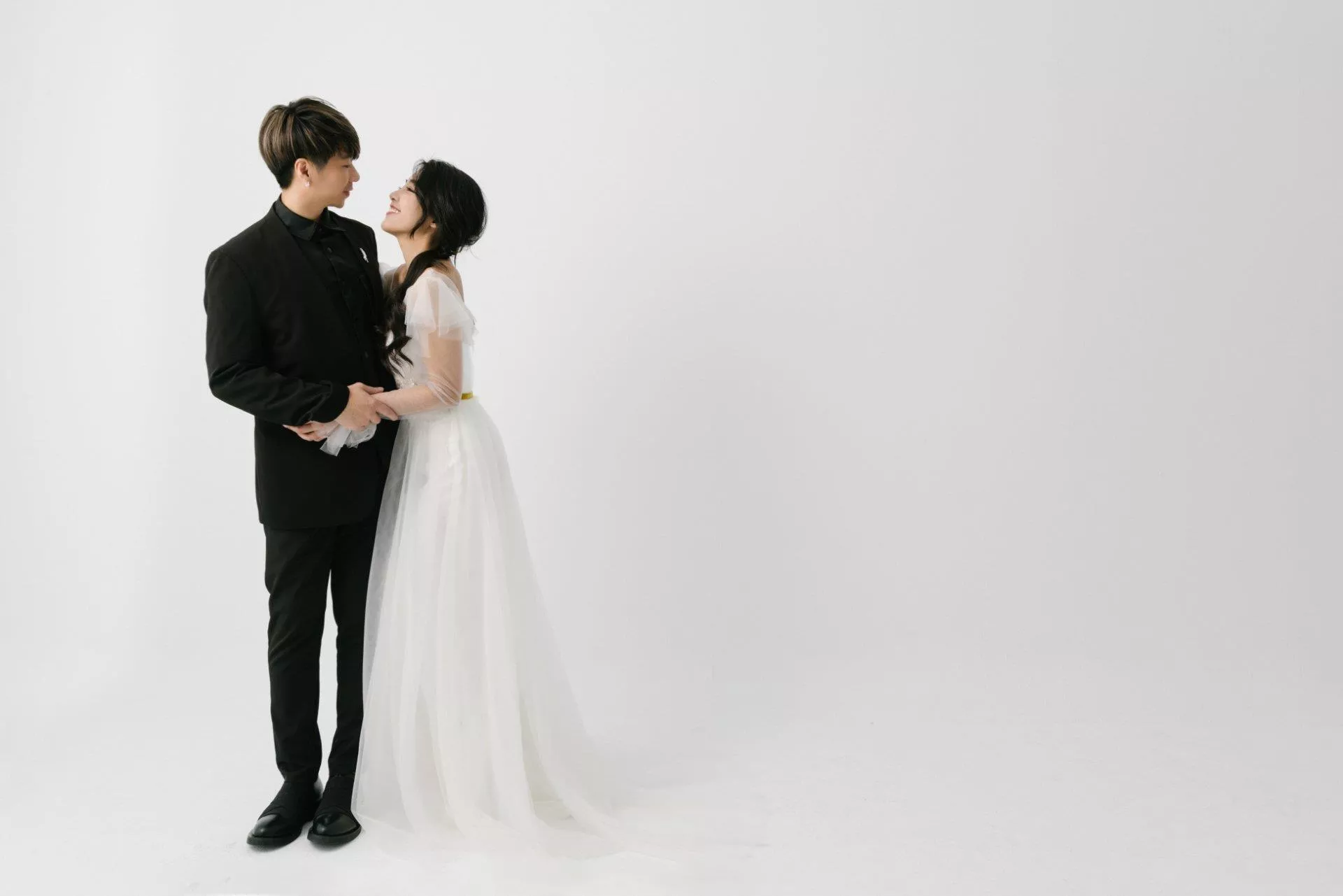 輕婚紗攝影棚內婚紗攝影森林系婚紗自然小清新-5-單純的美好