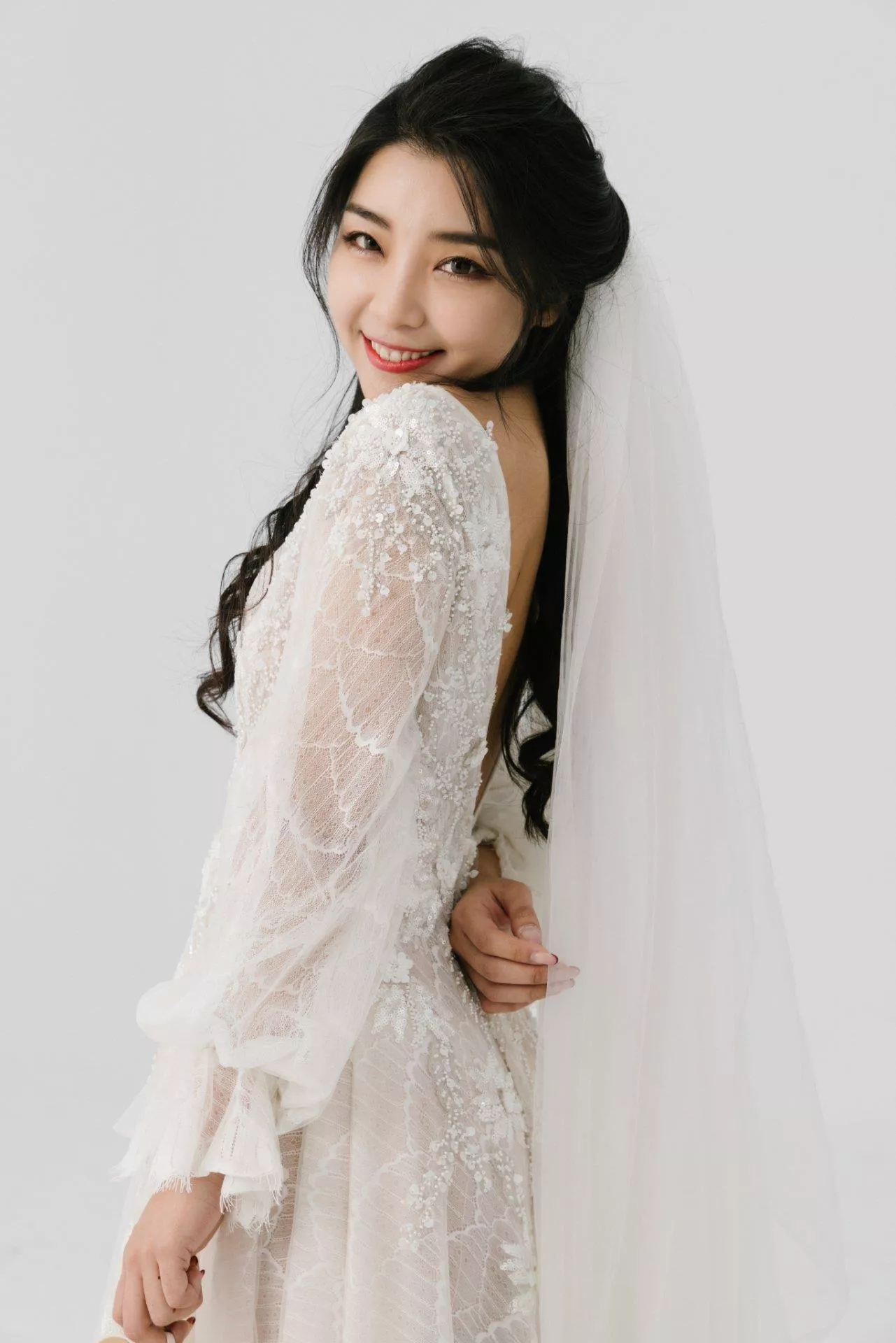 輕婚紗攝影棚內婚紗攝影森林系婚紗自然小清新-3-單純的美好