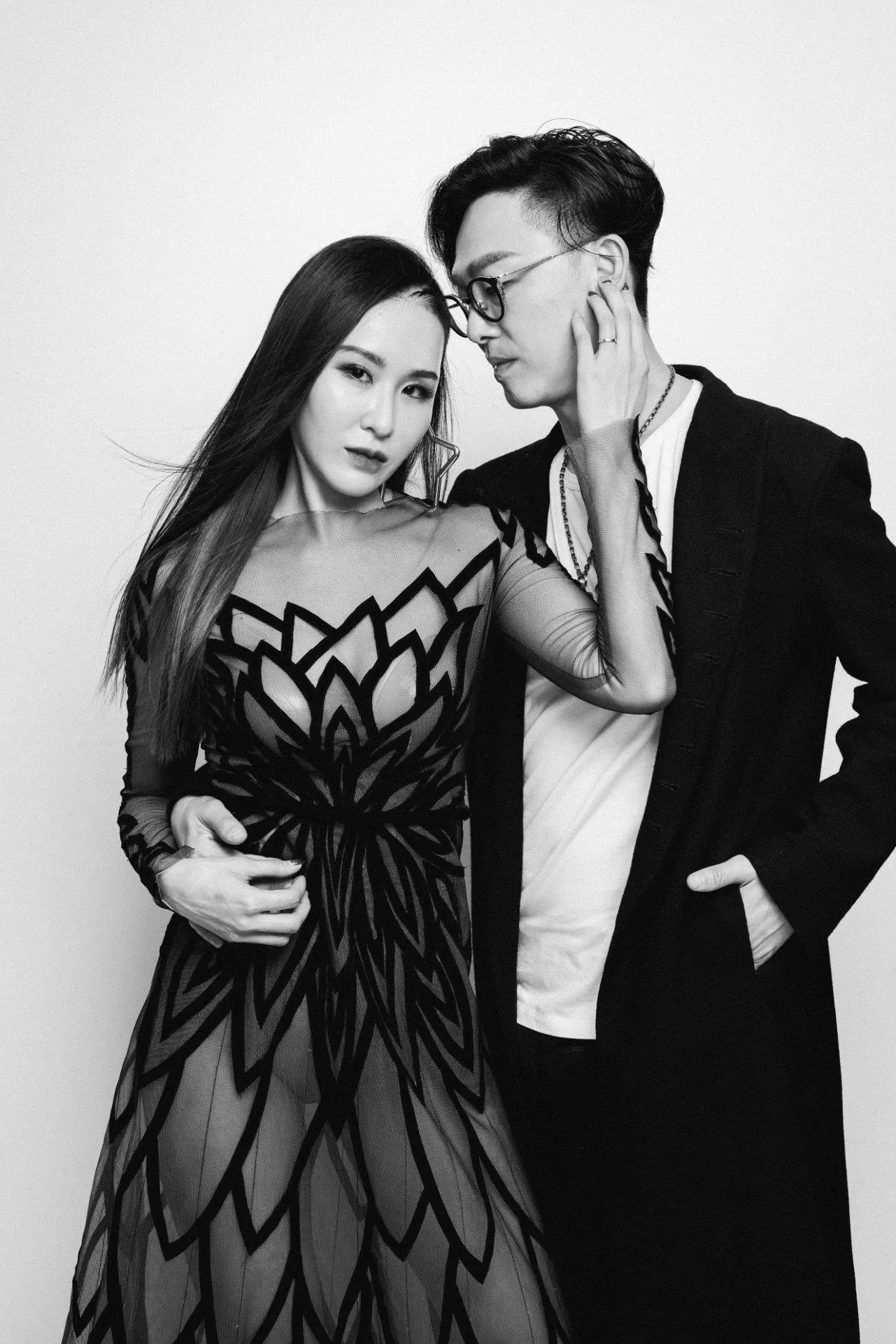 輕婚紗攝影棚內婚紗攝影歐美個性風格形象攝影-12-性格之美