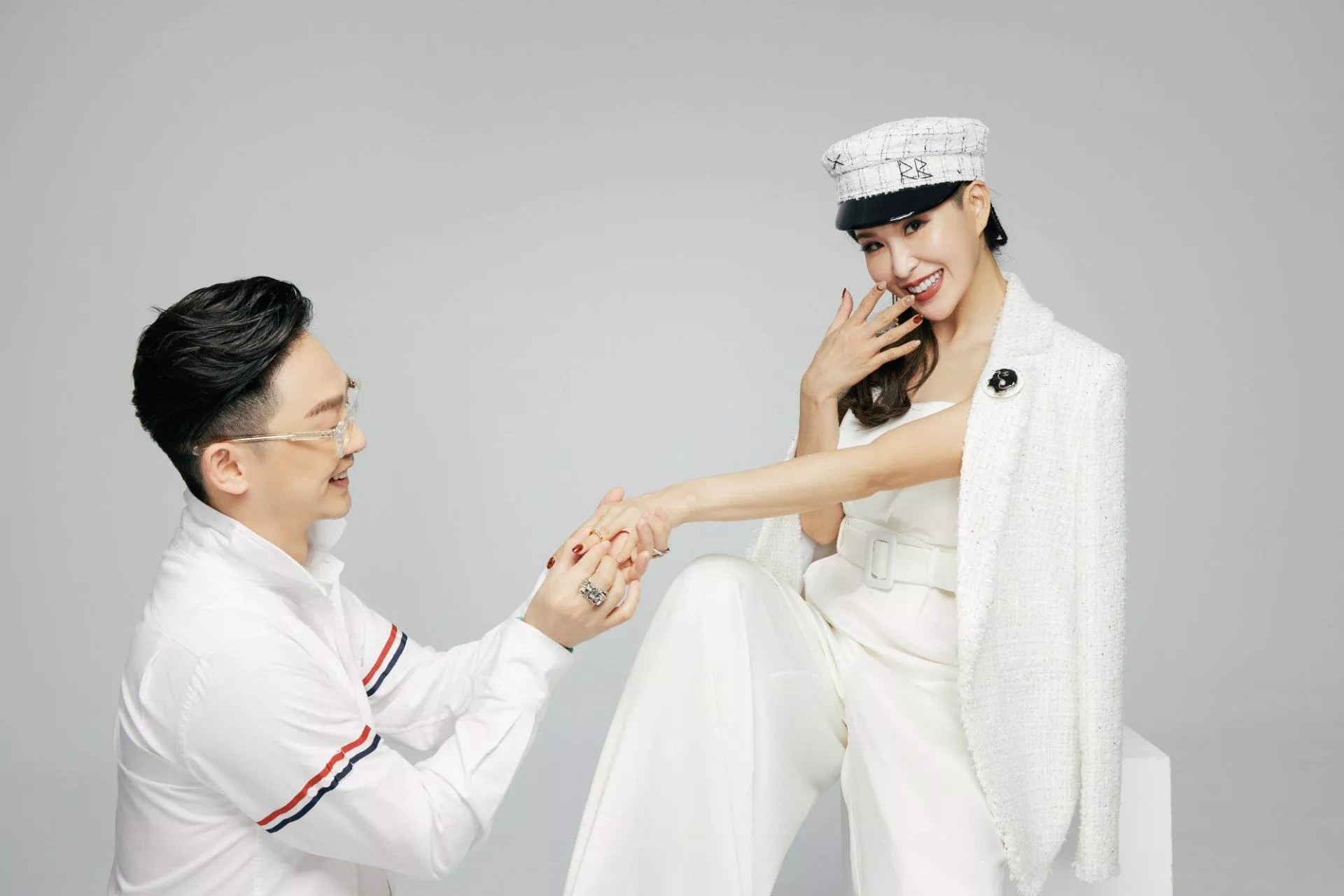 輕婚紗攝影棚內婚紗攝影歐美個性風格形象攝影-7-性格之美