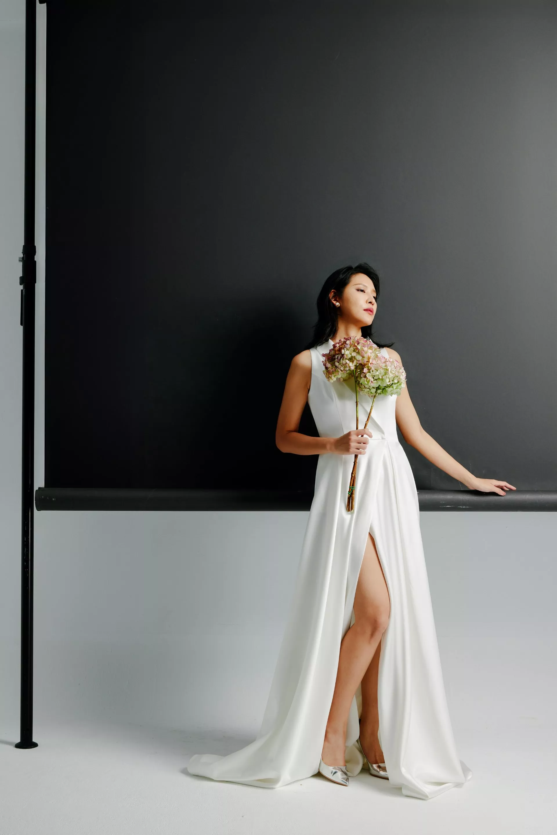 率性西裝領白禮服-4-2024Collection